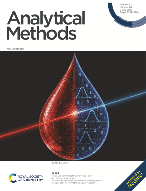 Chemometric Methods Ion mobility spectrometry coupled with chemometrics for the rapid ...