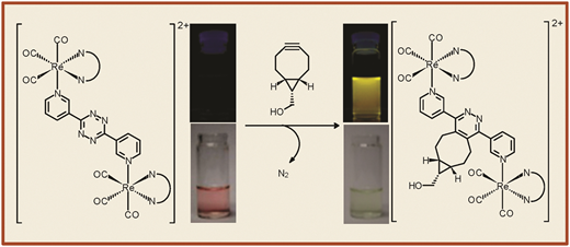 Unit Modification Request Modification of 1,2,4,5-tetrazine with cationic rhenium(i) polypyridine ...