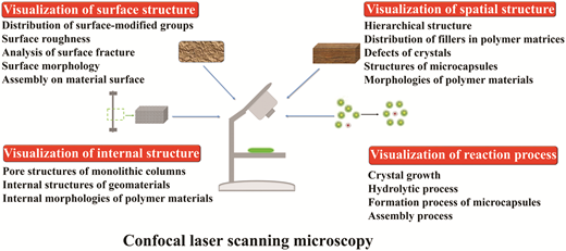 Visualization of materials using the confocal laser scanning microscopy ...