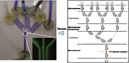 Multi Stream Process Slide Generation of complex concentration profiles by partial diffusive ...