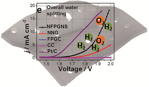 Heteroatoms dual doped porous graphene nanosheets as efficient ...